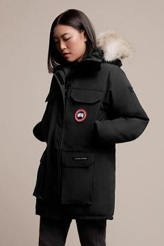 Chamarras Canada Goose Mujer Mexico - Expedition Abrigos Negros QE9542681